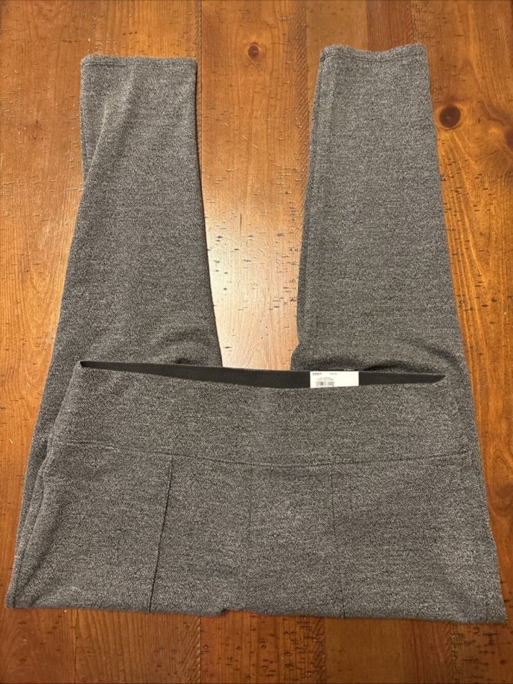 Nine West Stretch Knit Legging Gray XXL Mid Rise Skinny Leg Opening Pull On New